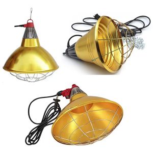 Lampu inframerah untuk babi kecil