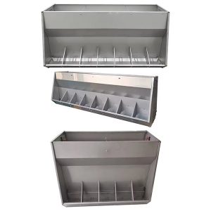 Pemberi pakan ternak babi berbahan stainless steel